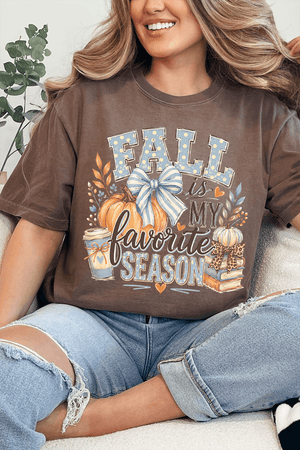 Fall Season Charm Comfort Colors Adult Ring-Spun Cotton Tee - Wholesale Accessory Market
