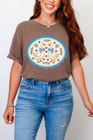 Goosey Little Love Comfort Colors Adult Ring-Spun Cotton Tee - Wholesale Accessory Market