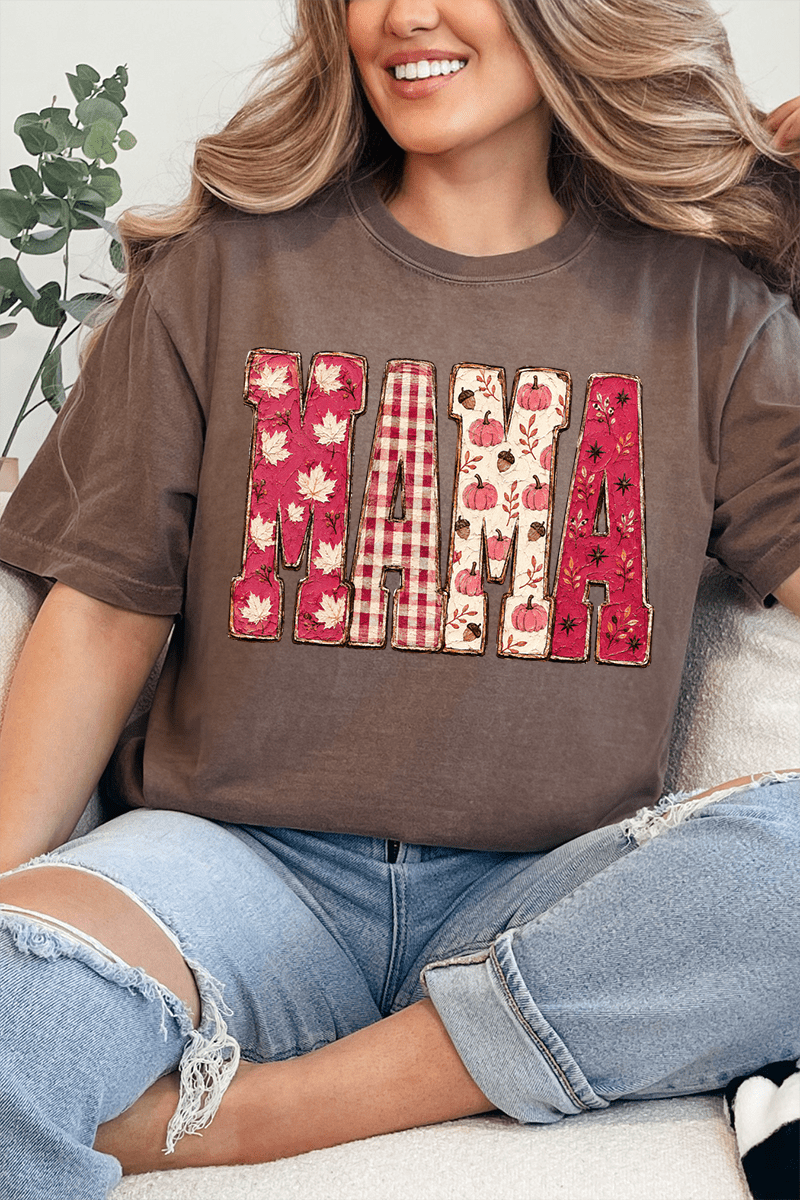 Pink Maplewood Mama Comfort Colors Adult Ring-Spun Cotton Tee - Wholesale Accessory Market
