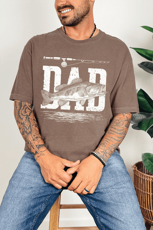 Reel Great Dad Comfort Colors Adult Ring - Spun Cotton Tee - Wholesale Accessory Market