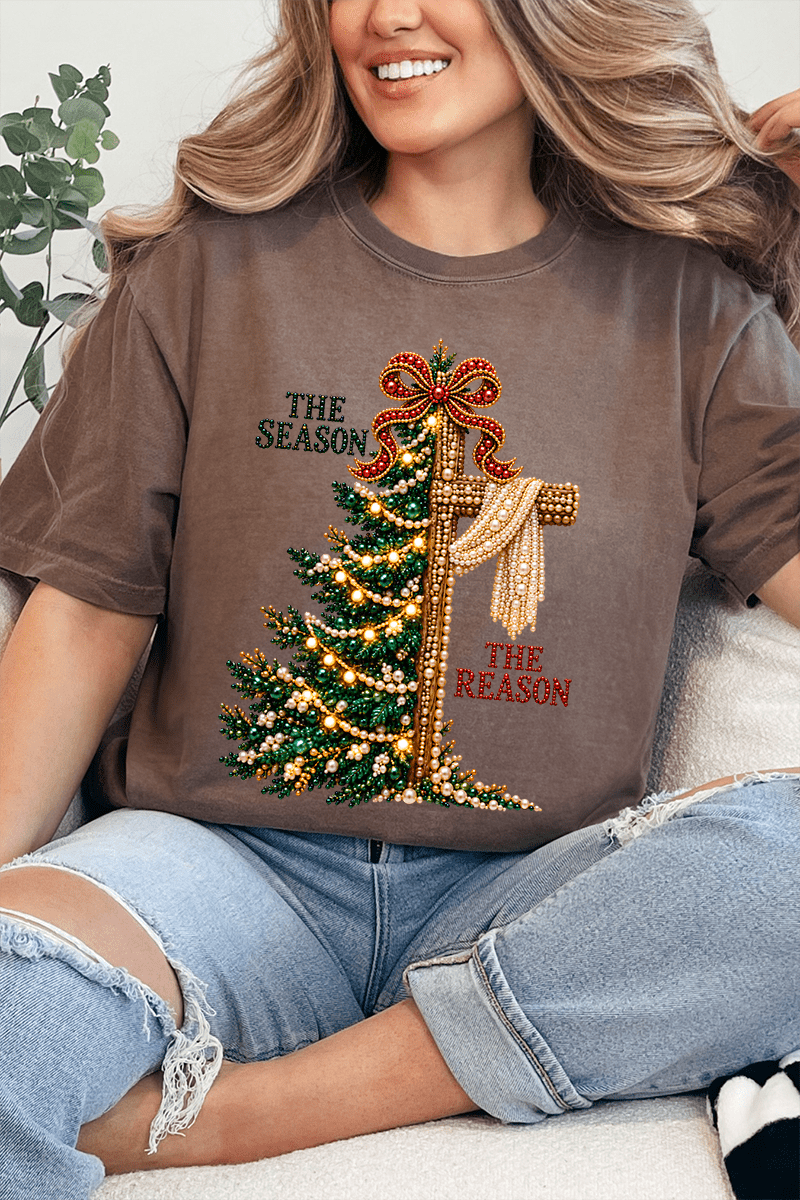 The Season The Reason Comfort Colors Adult Ring-Spun Cotton Tee - Wholesale Accessory Market