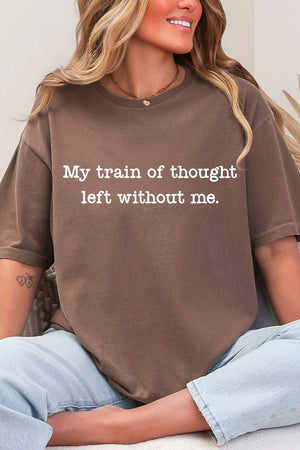 Train Of Thought Comfort Colors Adult Ring-Spun Cotton Tee - Wholesale Accessory Market