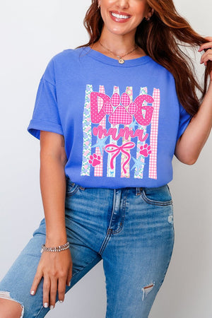 Pawfectly Pink Dog Mama Comfort Colors Adult Ring - Spun Cotton Tee - Wholesale Accessory Market