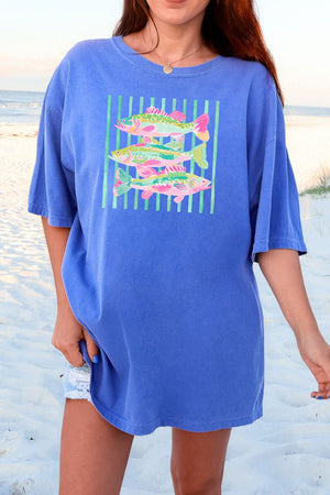 Reel Bright Comfort Colors Adult Ring - Spun Cotton Tee - Wholesale Accessory Market