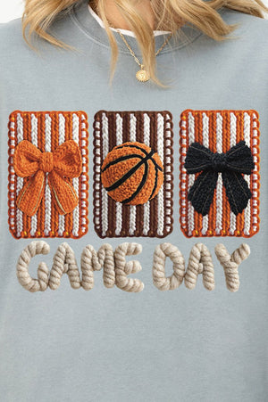 Faux Yarn Coquette Game Day Comfort Colors Adult Ring - Spun Cotton Tee - Wholesale Accessory Market