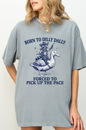 Forced To Pick Up the Pace Comfort Colors Adult Ring - Spun Cotton Tee - Wholesale Accessory Market