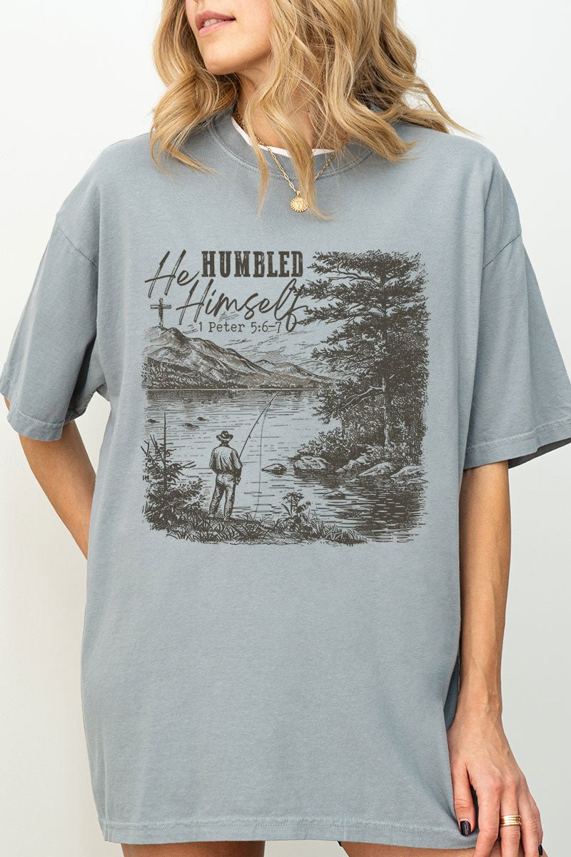 He Humbled Himself Comfort Colors Adult Ring - Spun Cotton Tee - Wholesale Accessory Market