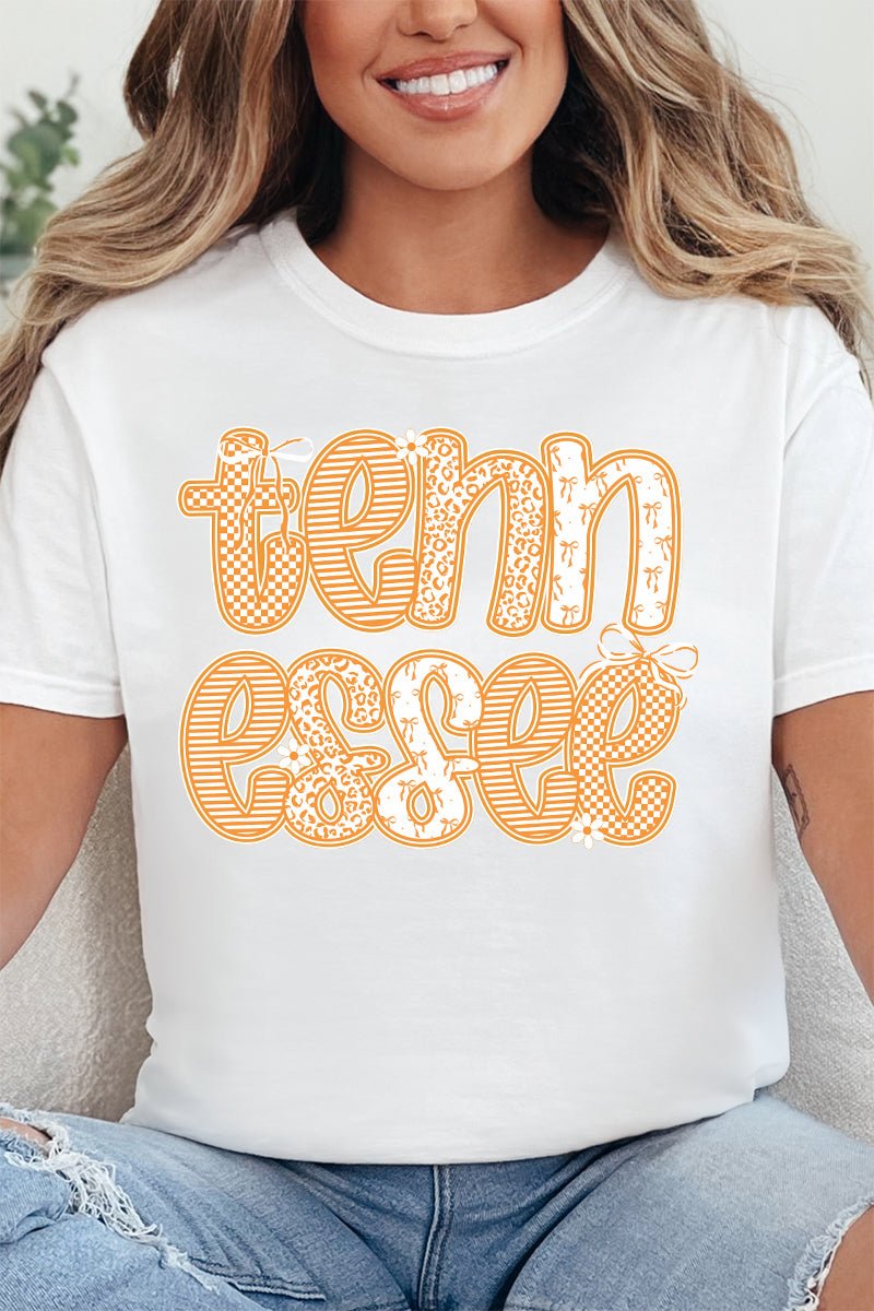 Tied In Tennessee Comfort Colors Adult Ring - Spun Cotton Tee - Wholesale Accessory Market