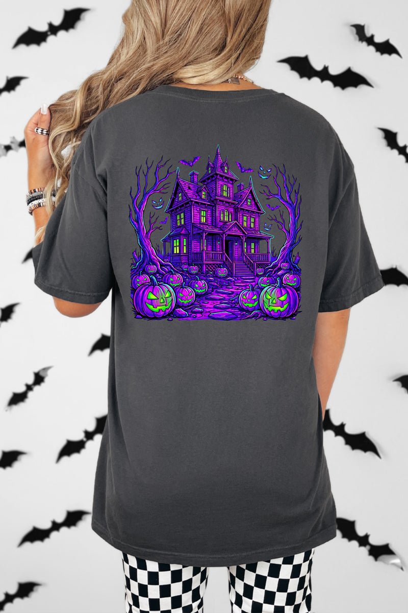 Neon Nightmare Full Front & Back Design Comfort Colors Adult Ring-Spun Cotton Tee - Wholesale Accessory Market