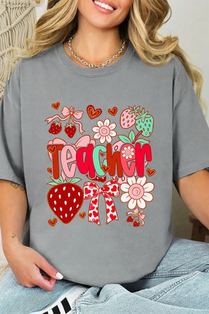 Berry Sweet Teacher Comfort Colors Adult Ring-Spun Cotton Tee - Wholesale Accessory Market