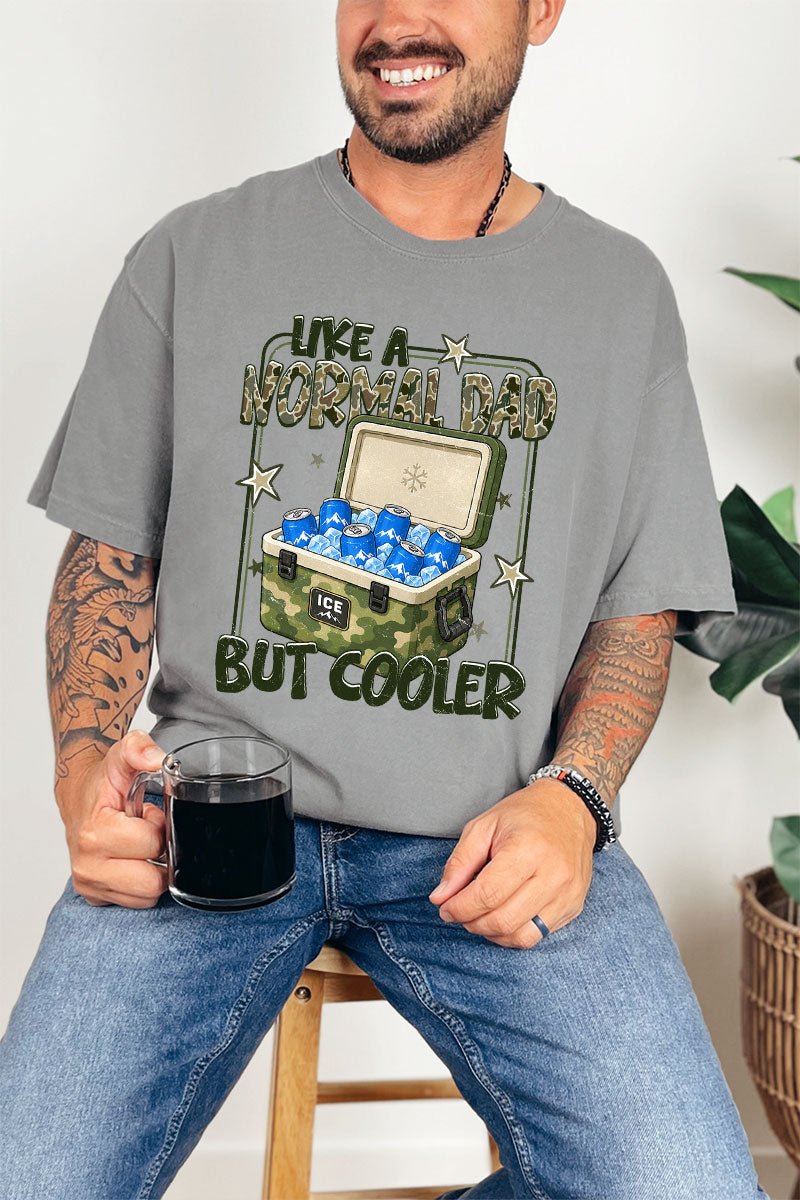 Like A Normal Dad But Cooler Comfort Colors Adult Ring - Spun Cotton Tee - Wholesale Accessory Market
