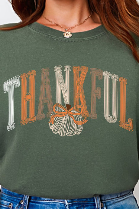 Thankful Sketch Comfort Colors Adult Ring-Spun Cotton Tee - Wholesale Accessory Market