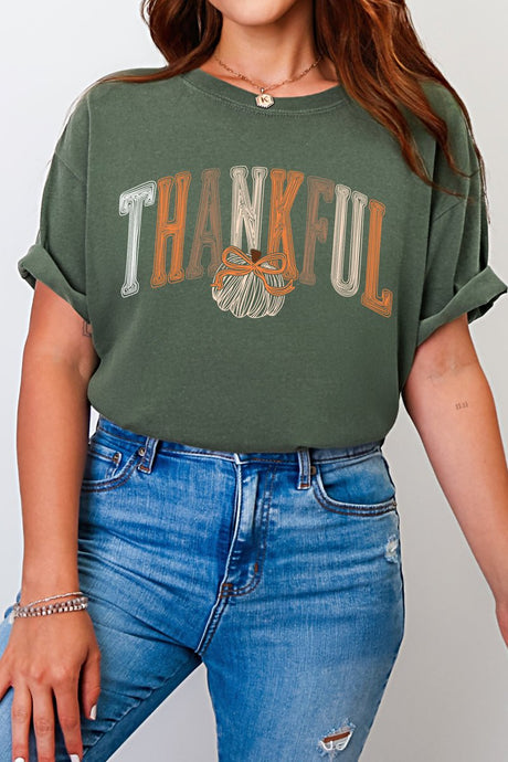 Thankful Sketch Comfort Colors Adult Ring-Spun Cotton Tee - Wholesale Accessory Market