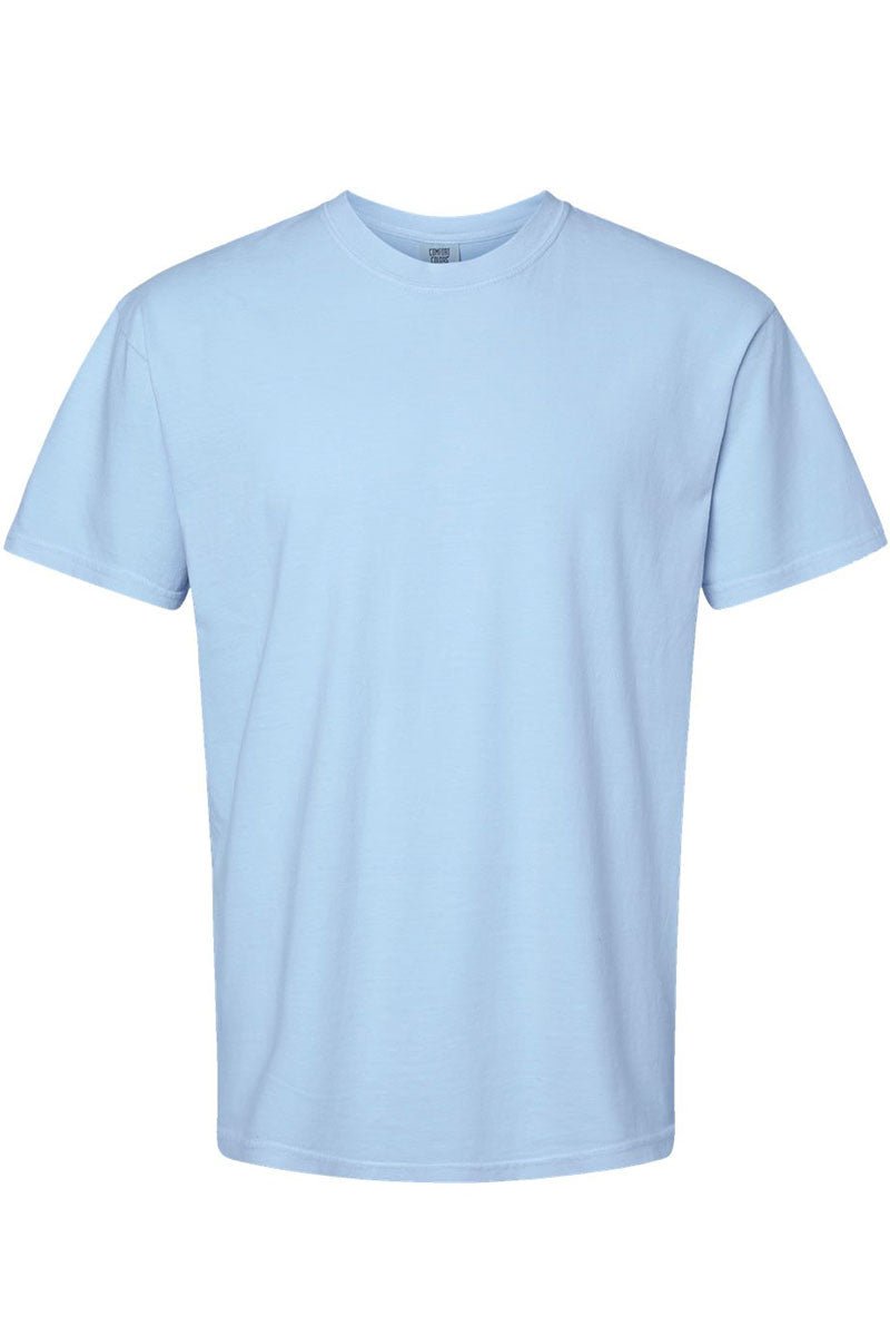 Blue Leopard Luxe Mama Comfort Colors Adult Ring - Spun Cotton Tee - Wholesale Accessory Market