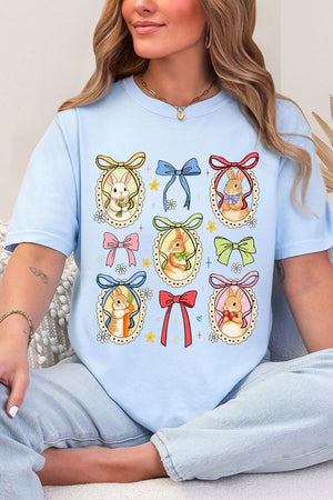 Bunny Meadow Comfort Colors Adult Ring - Spun Cotton Tee - Wholesale Accessory Market