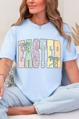 Pastel Easter Coquette Comfort Colors Adult Ring - Spun Cotton Tee - Wholesale Accessory Market