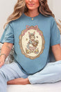 Easter Belle Spring Bunny Comfort Colors Adult Ring - Spun Cotton Tee - Wholesale Accessory Market