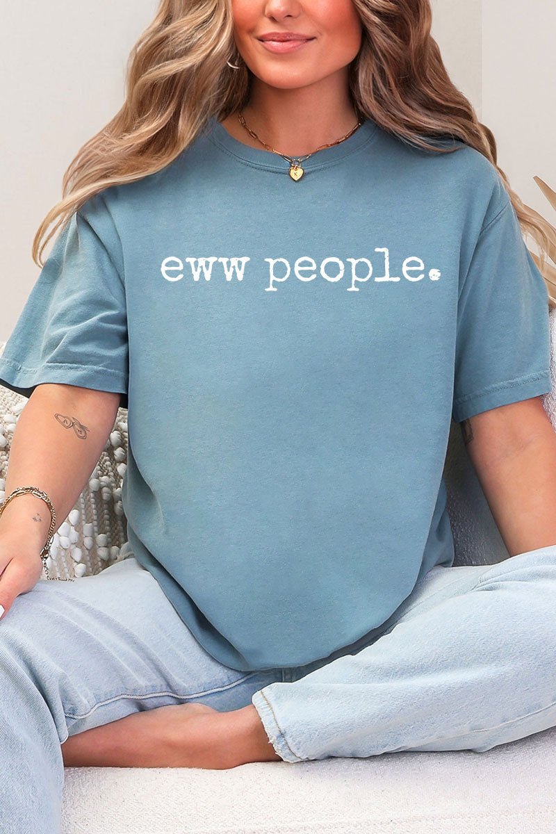 Eww People. Comfort Colors Adult Ring - Spun Cotton Tee - Wholesale Accessory Market