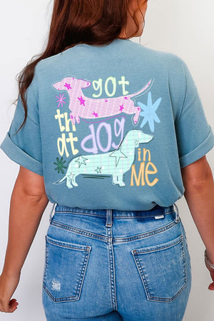Got That Dog In Me Front & Back Comfort Colors Adult Ring-Spun Cotton Tee - Wholesale Accessory Market