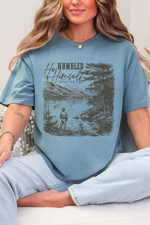 He Humbled Himself Comfort Colors Adult Ring - Spun Cotton Tee - Wholesale Accessory Market
