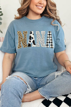 Pattern Play Nana Comfort Colors Adult Ring-Spun Cotton Tee - Wholesale Accessory Market