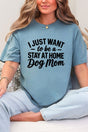 Stay At Home Dog Mom Comfort Colors Adult Ring-Spun Cotton Tee - Wholesale Accessory Market