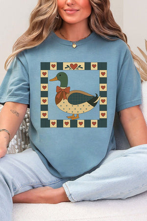 Sunday Mallard Comfort Colors Adult Ring - Spun Cotton Tee - Wholesale Accessory Market