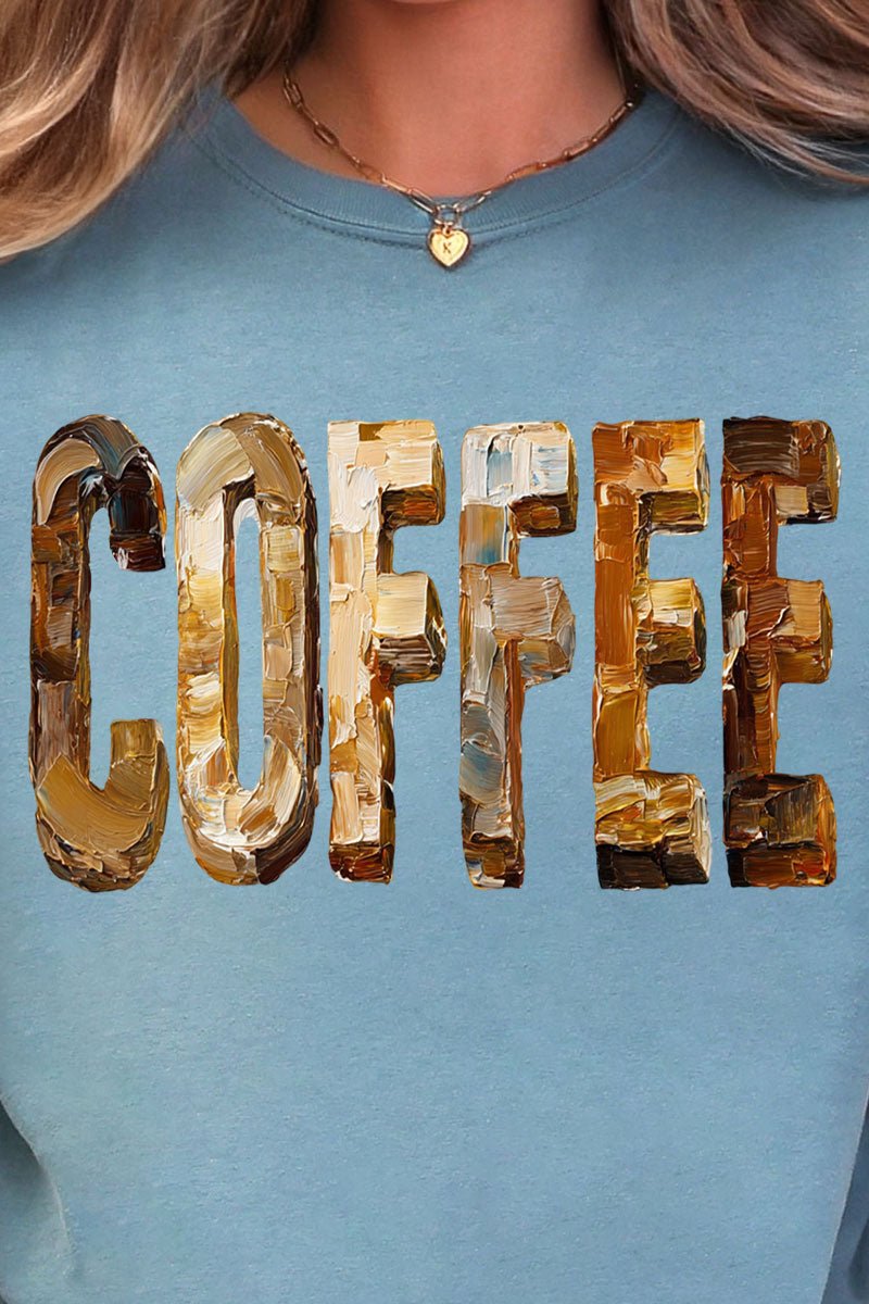 The Painted Coffee Comfort Colors Adult Ring - Spun Cotton Tee - Wholesale Accessory Market