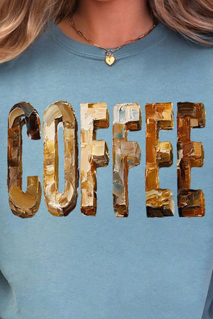 The Painted Coffee Comfort Colors Adult Ring - Spun Cotton Tee - Wholesale Accessory Market