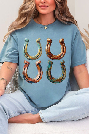 The Painted Horseshoes Comfort Colors Adult Ring - Spun Cotton Tee - Wholesale Accessory Market