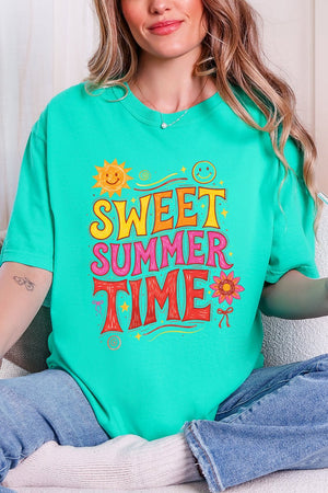 Golden Glow Sweet Summer Time Comfort Colors Adult Ring-Spun Cotton Tee - Wholesale Accessory Market