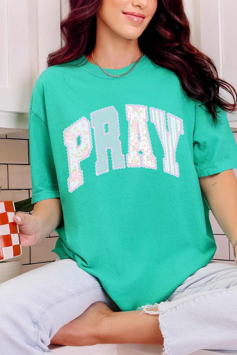 Timeless Pray Comfort Colors Adult Ring - Spun Cotton Tee - Wholesale Accessory Market