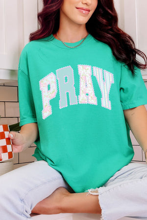 Timeless Pray Comfort Colors Adult Ring - Spun Cotton Tee - Wholesale Accessory Market