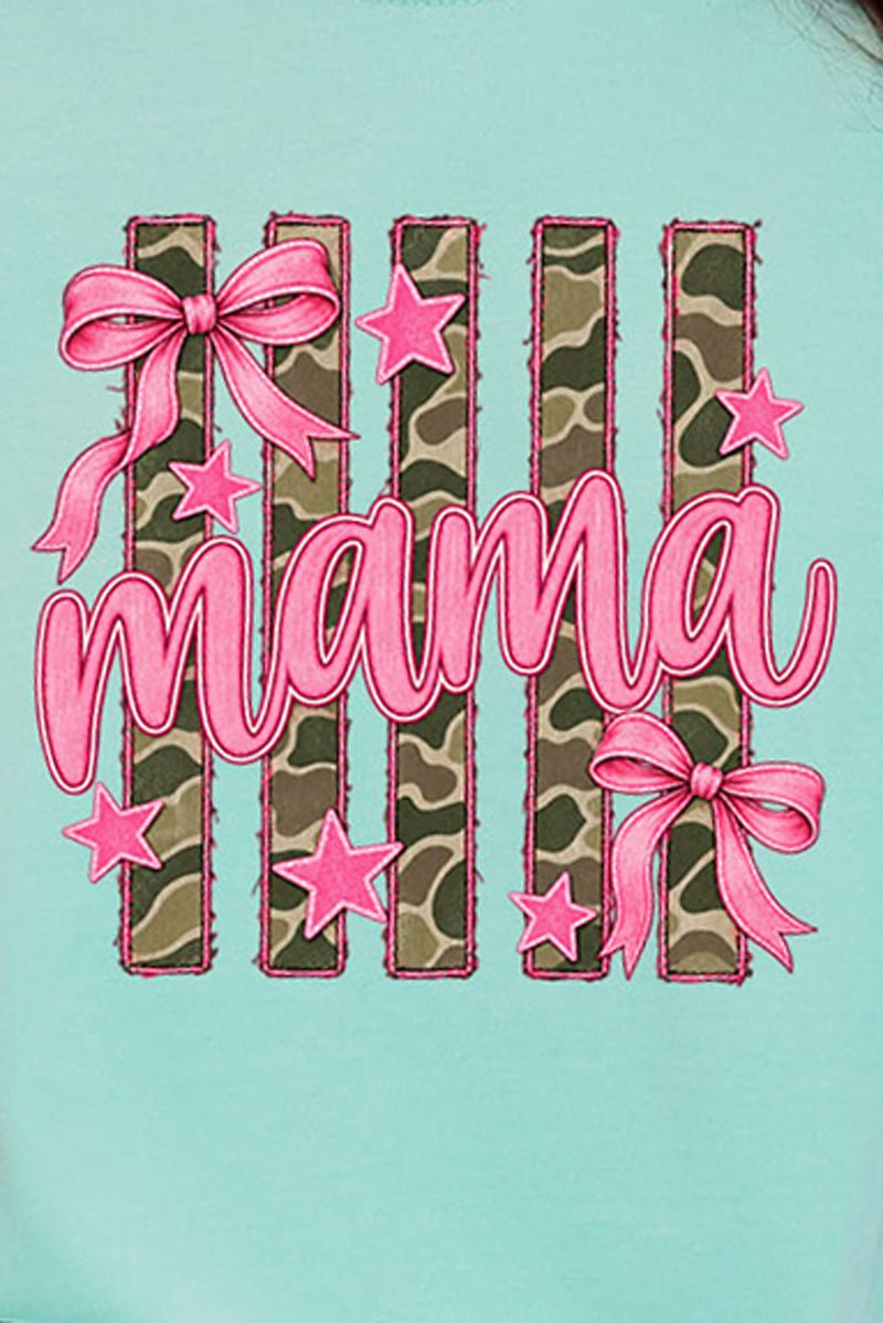 Camo Cutie Mama Comfort Colors Adult Ring-Spun Cotton Tee - Wholesale Accessory Market