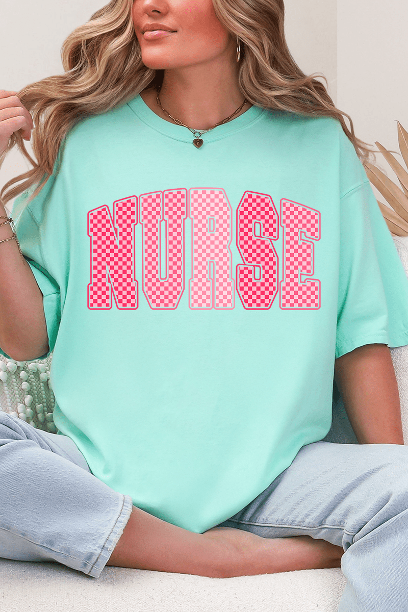 Checkered Care Comfort Colors Adult Ring - Spun Cotton Tee - Wholesale Accessory Market