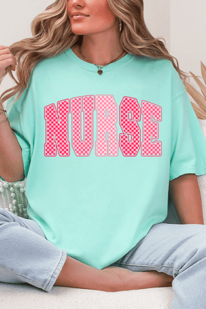 Checkered Care Comfort Colors Adult Ring - Spun Cotton Tee - Wholesale Accessory Market