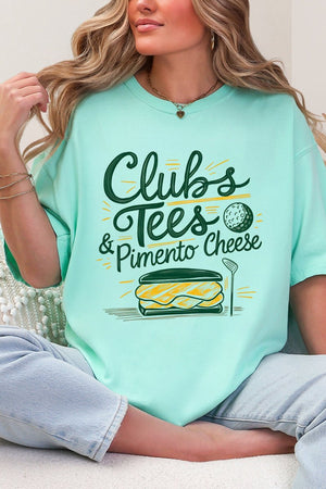Clubs, Tees & Pimento Cheese Comfort Colors Adult Ring - Spun Cotton Tee - Wholesale Accessory Market