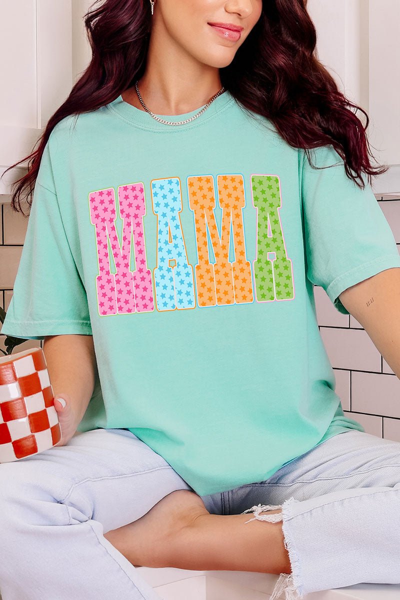 Galaxy Mama Comfort Colors Adult Ring - Spun Cotton Tee - Wholesale Accessory Market