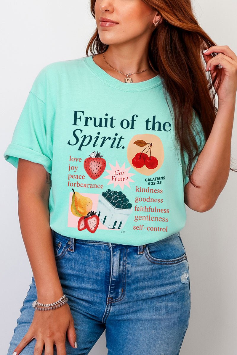 Got Fruit? Fruit Of The Spirit Comfort Colors Adult Ring - Spun Cotton Tee - Wholesale Accessory Market
