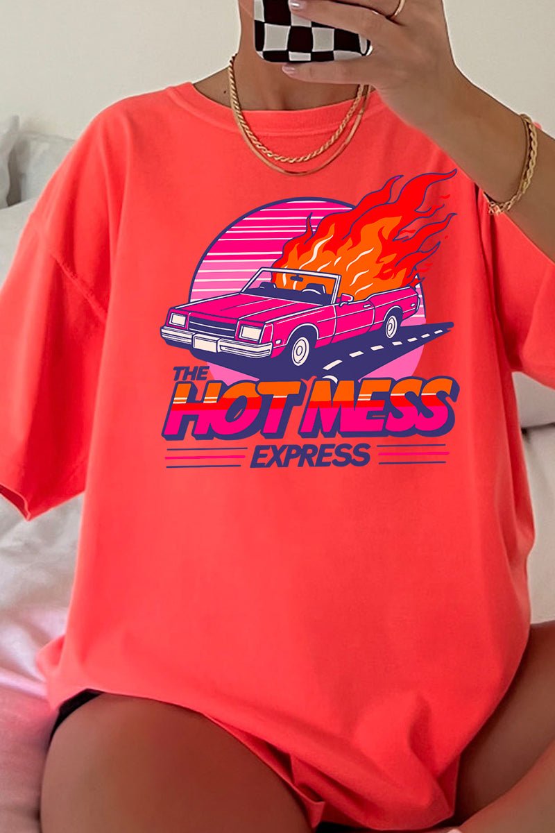 Hot Mess Express Comfort Colors Adult Ring - Spun Cotton Tee - Wholesale Accessory Market