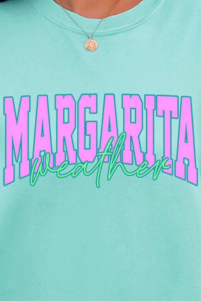 Margarita Weather Color Block Comfort Colors Adult Ring - Spun Cotton Tee - Wholesale Accessory Market