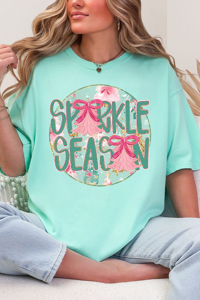Sparkle Season Comfort Colors Adult Ring - Spun Cotton Tee - Wholesale Accessory Market