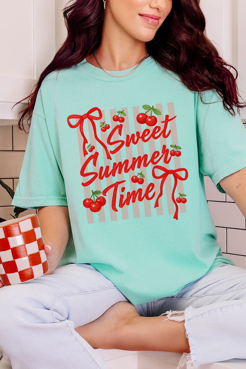 Sweet Summer Time Comfort Colors Adult Ring - Spun Cotton Tee - Wholesale Accessory Market