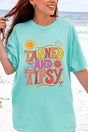 Tanned And Tipsy State Of Mind Comfort Colors Adult Ring-Spun Cotton Tee - Wholesale Accessory Market