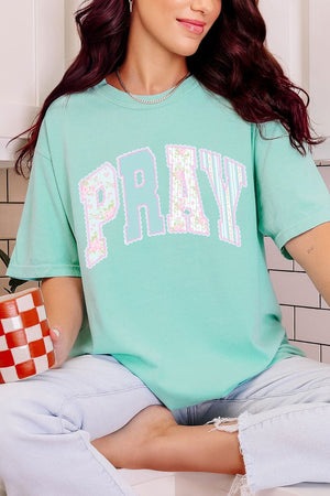Timeless Pray Comfort Colors Adult Ring - Spun Cotton Tee - Wholesale Accessory Market