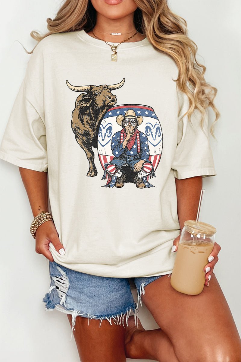 American Rodeo Clown Comfort Colors Adult Ring-Spun Cotton Tee - Wholesale Accessory Market