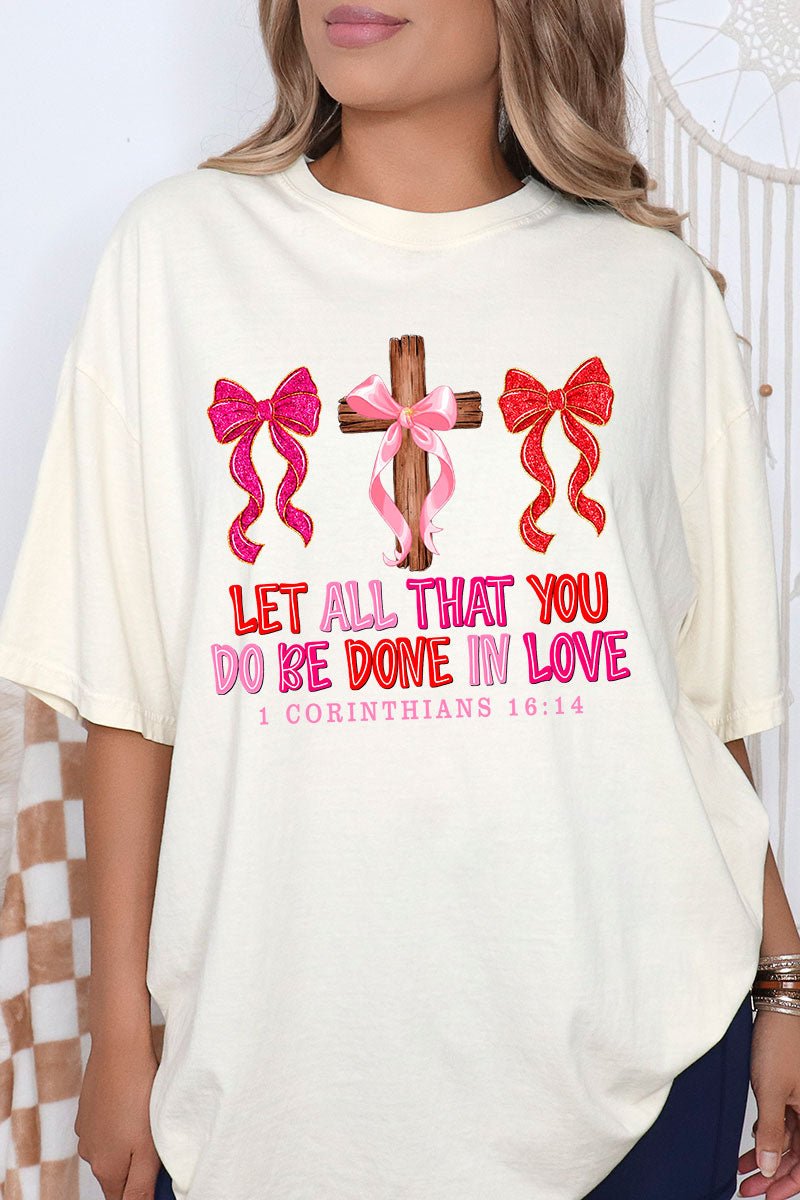 Be Done In Love Comfort Colors Adult Ring - Spun Cotton Tee - Wholesale Accessory Market