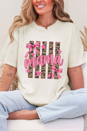 Camo Cutie Mama Comfort Colors Adult Ring-Spun Cotton Tee - Wholesale Accessory Market