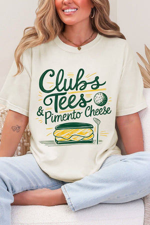 Clubs, Tees & Pimento Cheese Comfort Colors Adult Ring - Spun Cotton Tee - Wholesale Accessory Market