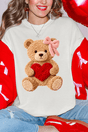 Cozy Heart Cub Faux Yarn Comfort Colors Adult Ring - Spun Cotton Tee - Wholesale Accessory Market